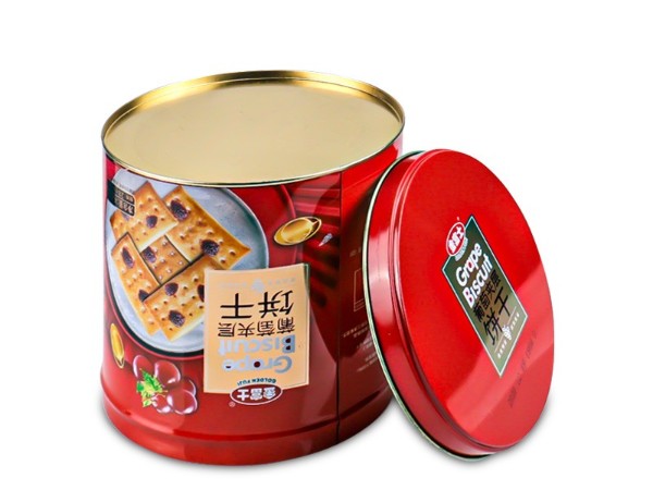 D148*161圆形饼干JS金沙(中国)股份有限公司官网,葡萄夹层饼干铁盒